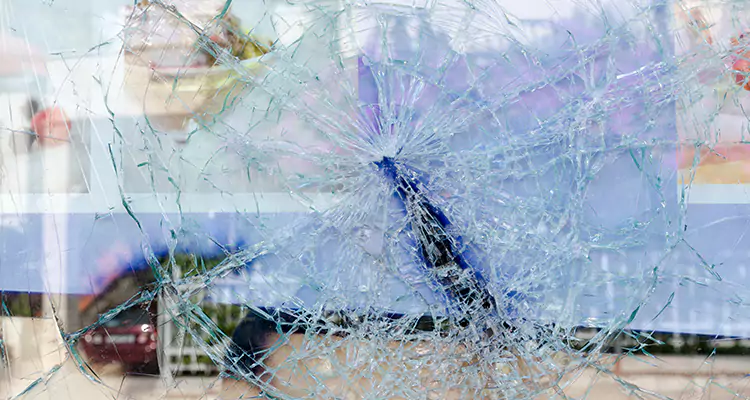Cracked Glass Balcony Door Repair in Maitland, FL