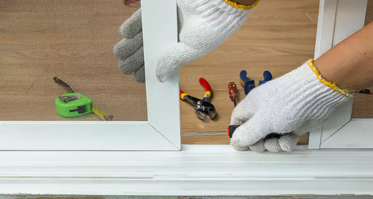 Sliding Glass Door Off Rails Repair in Maitland, FL