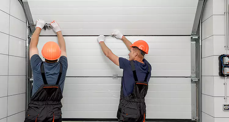 Garage Door Bottom Panel Repair in Maitland, FL
