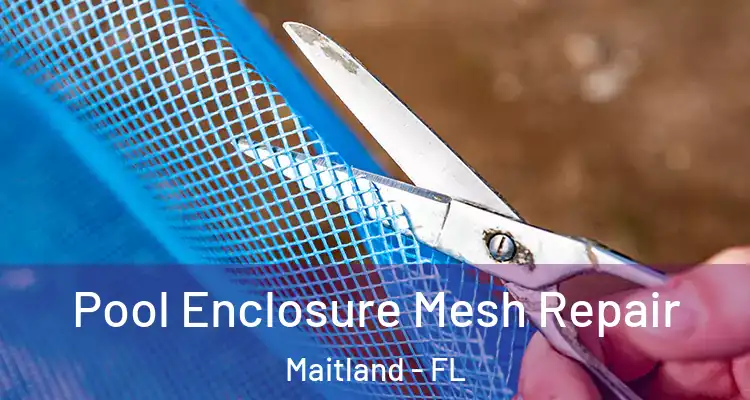  Pool Enclosure Mesh Repair Maitland - FL